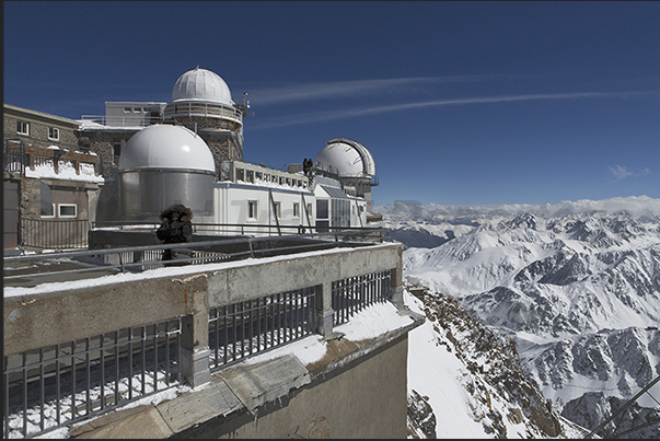 Astronomical Observatory on Pic du Midi de Bigorre (2877 m)