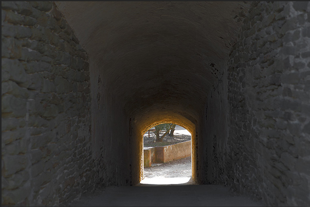 Entrance to the Estissac Fortress