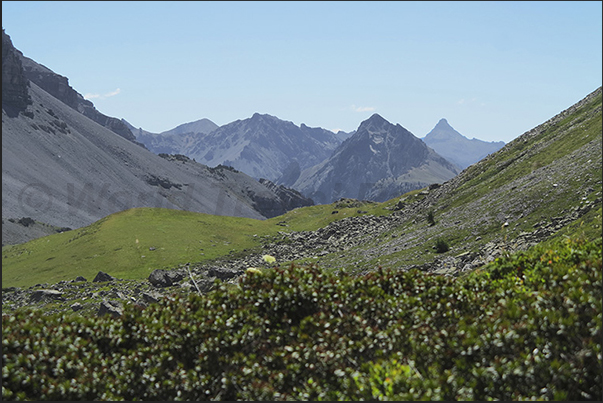Colle della Scala mountains near Bardonecchia