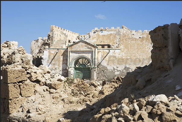 Little remains of the splendid Governor's Palace