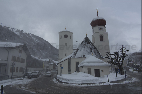 Saint Anton, Church dedicated to Saint Anthony of Padua