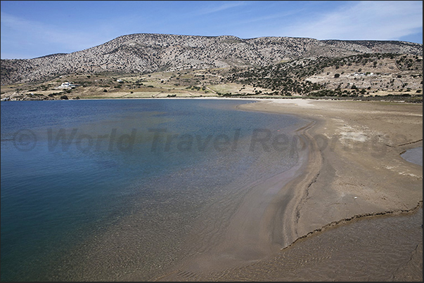 Kalantou Beach in Kalanigou Bay in the southern tip of the island