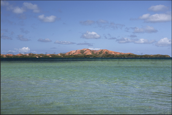 Baaba island a few miles from the northern tip of Grande Terre