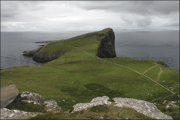 Northern tip of the island