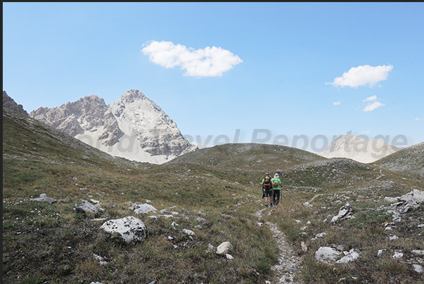 The summit of the Desertes pass (2,553 m)