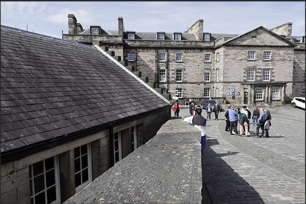 The museum overlooking the castle square The museum overlooking the castle square