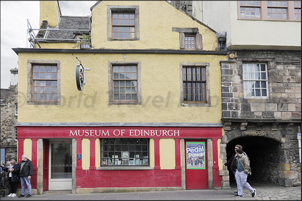 Local History Museum on Canongate Road Local History Museum on Canongate Road