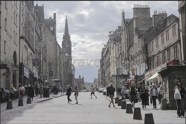 High Street is one of the widest streets in the historic centre High Street is one of the widest streets in the historic centre