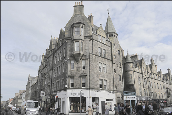 Austere grey stone buildings characterise the city's historic districts Austere grey stone buildings characterise the city's historic districts