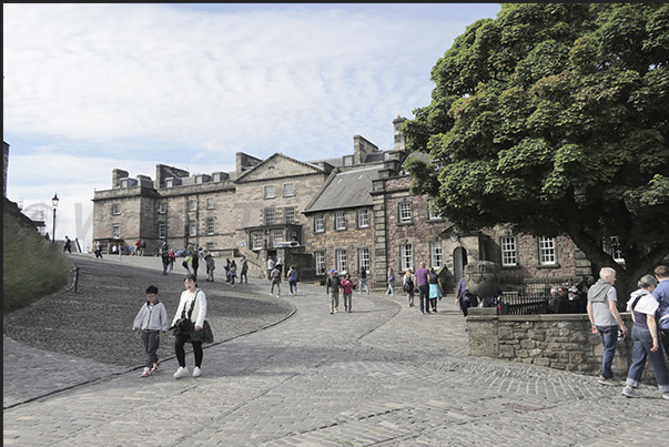 Officers quarters in the castle square now used as a museum Officers quarters in the castle square now used as a museum