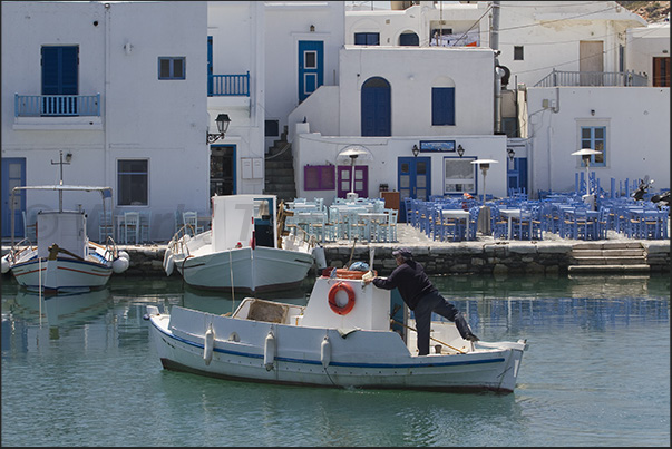 Naoussa. The old fishing port