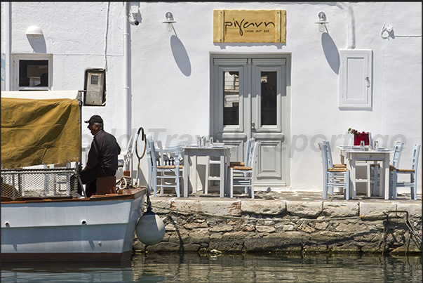 Naoussa. The old fishing port